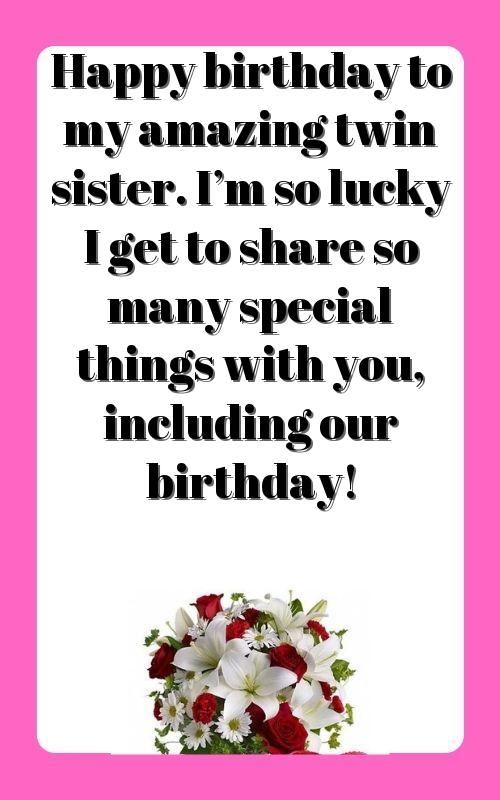birthday wishes for sister like friend